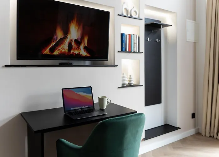 -super Zentrale Studio-apartments Hbf-messe-oevb Arena-city アパート *