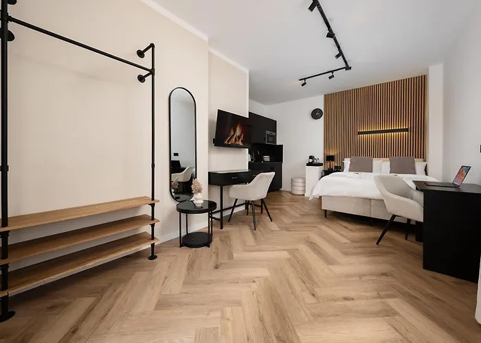 アパート -super Zentrale Studio-apartments Hbf-messe-oevb Arena-city *